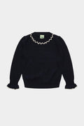 Frill Jumper - Dark Navy – FUB