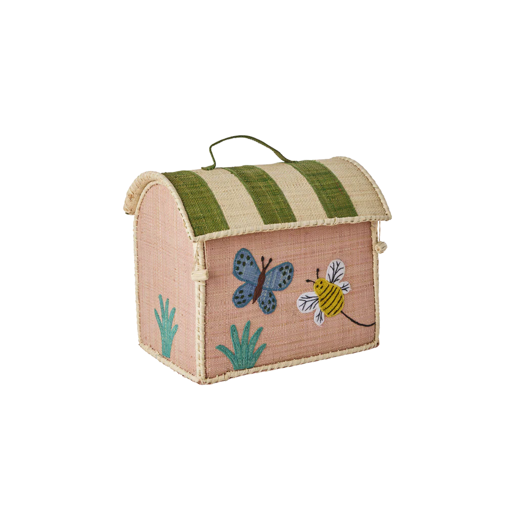 Raffia Kids Bag by riceby rice | Butterfly Theme
