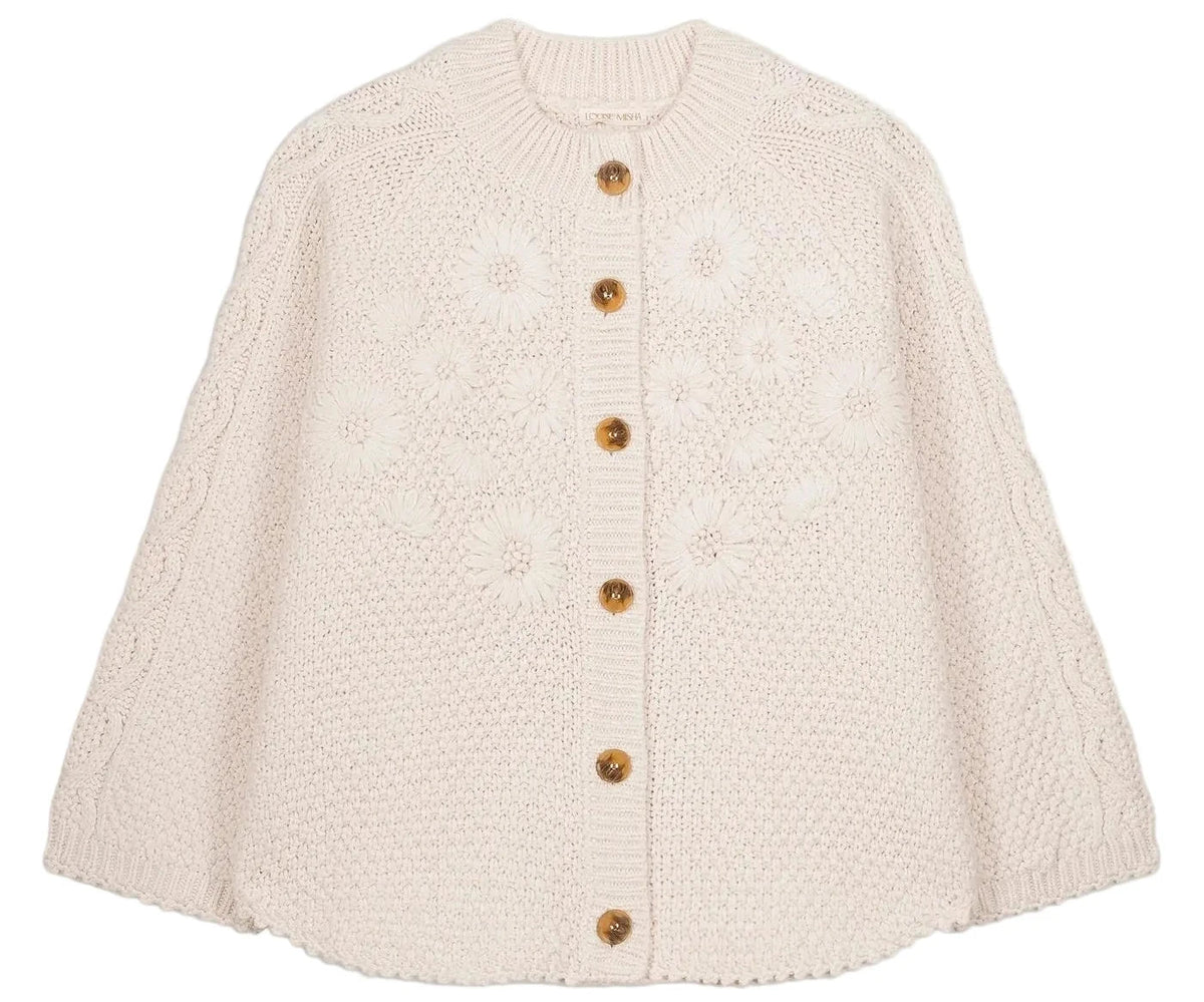 Gilet  ADULTE KHALLANE Beige LOUISE MISHA