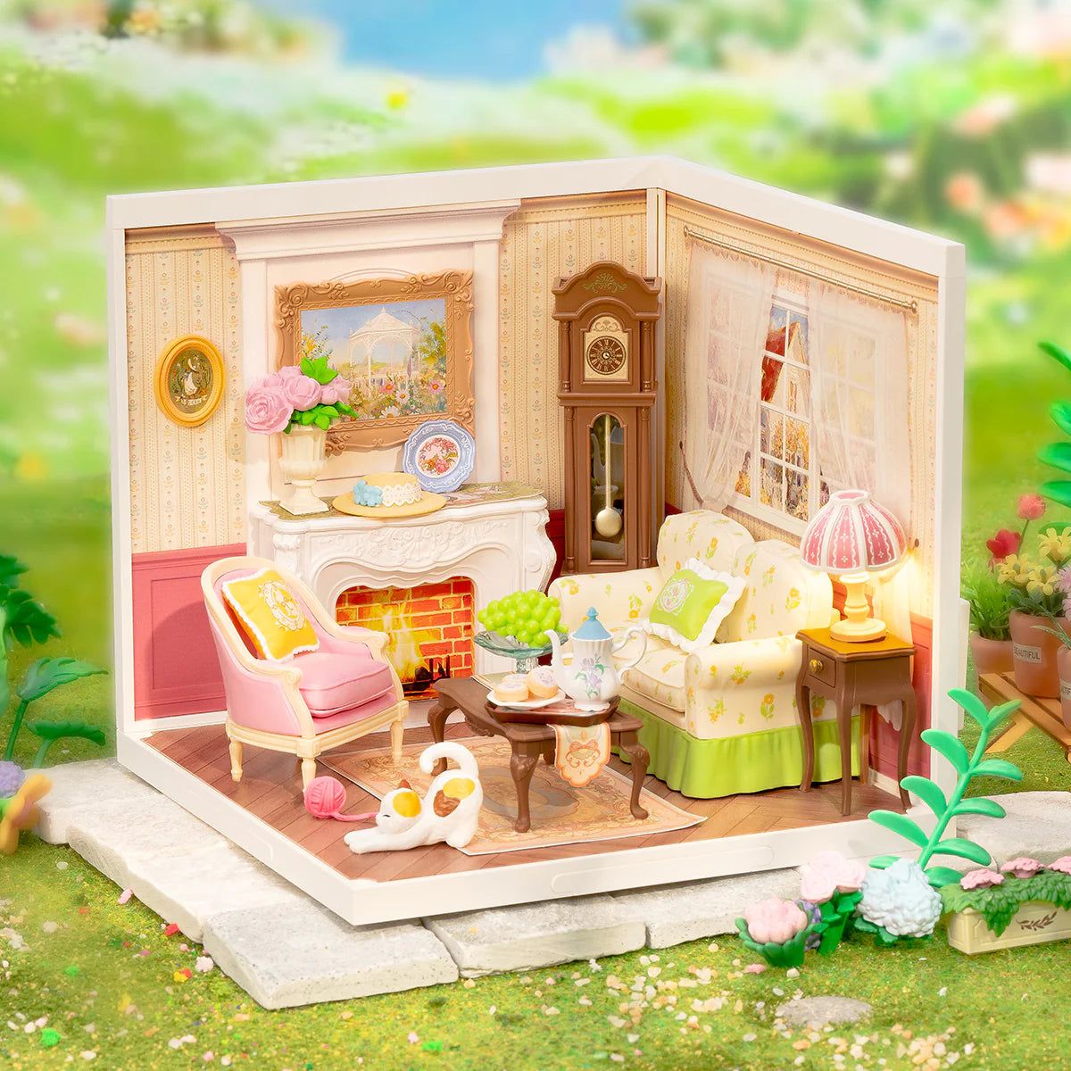 Rolife Holiday Tea Time DIY Miniature House DW023 – Robotime