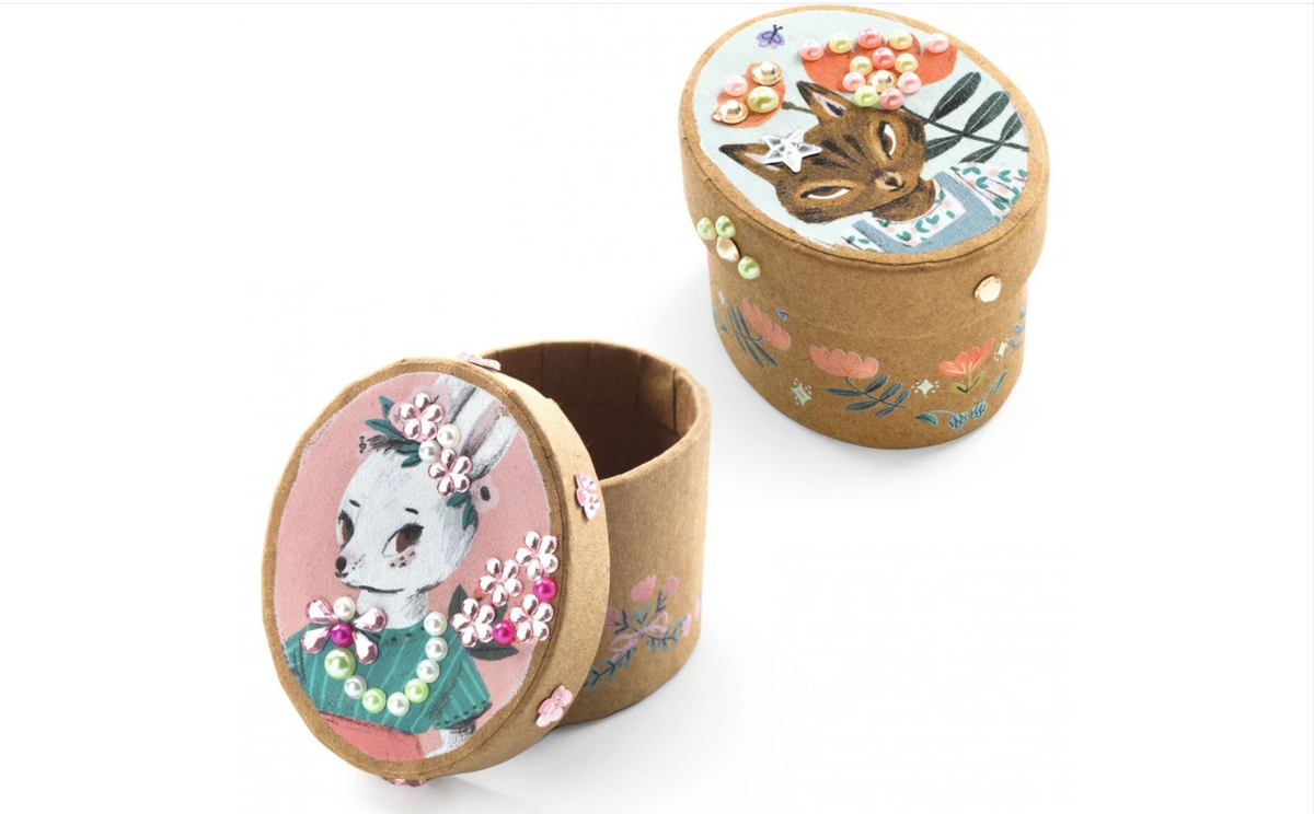 Adorables mini boîtes DIY DJECO