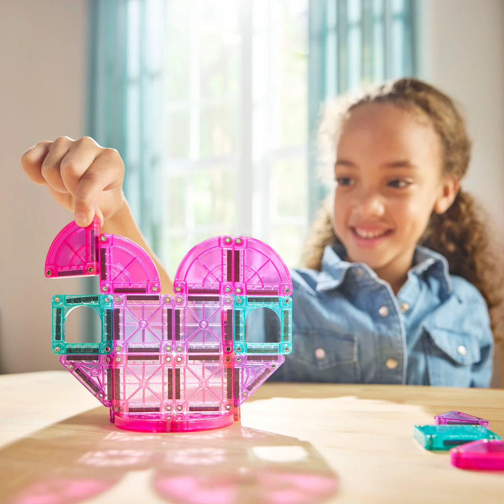 microMAGS Heart to Heart 26 Piece Travel Set – Magna-Tiles