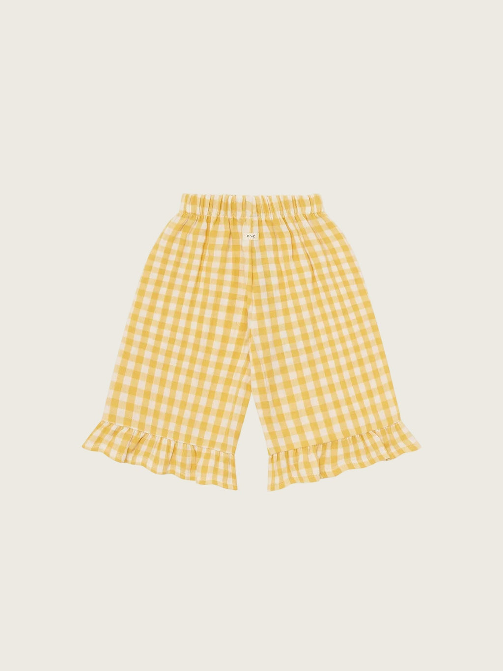 Organic Zoo Honeycomb Gingham Frill Culottes