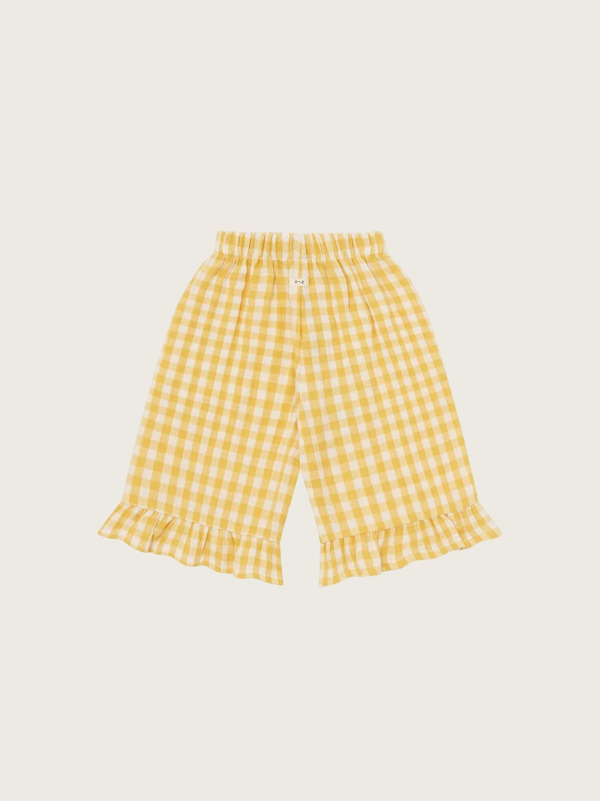 Organic Zoo Honeycomb Gingham Frill Culottes