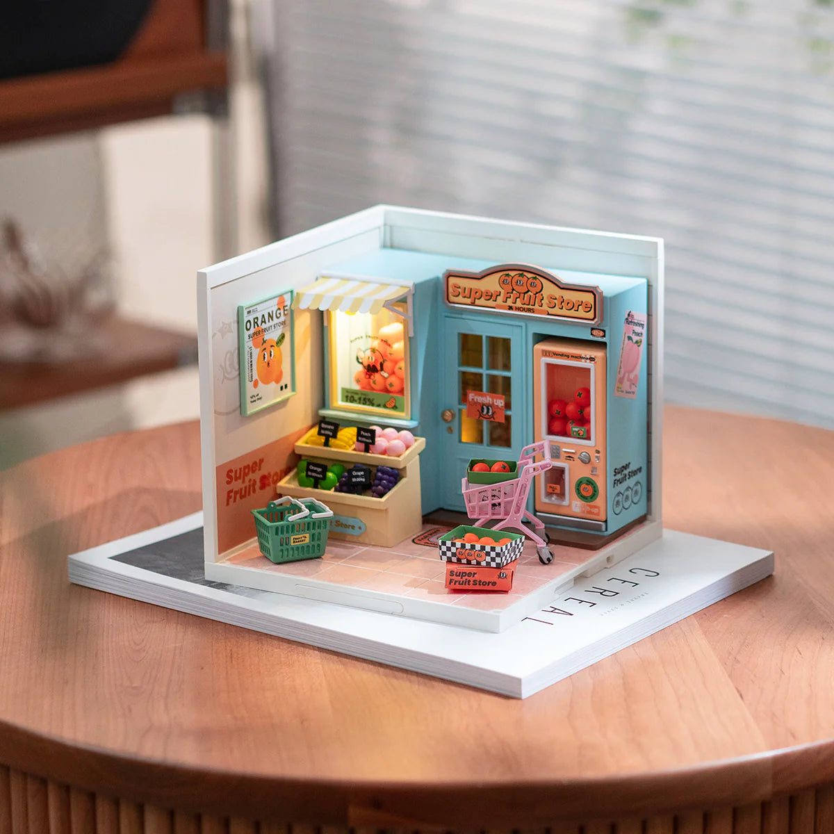 Rolife Super Fruit Store DIY Miniature House DW003 – Robotime