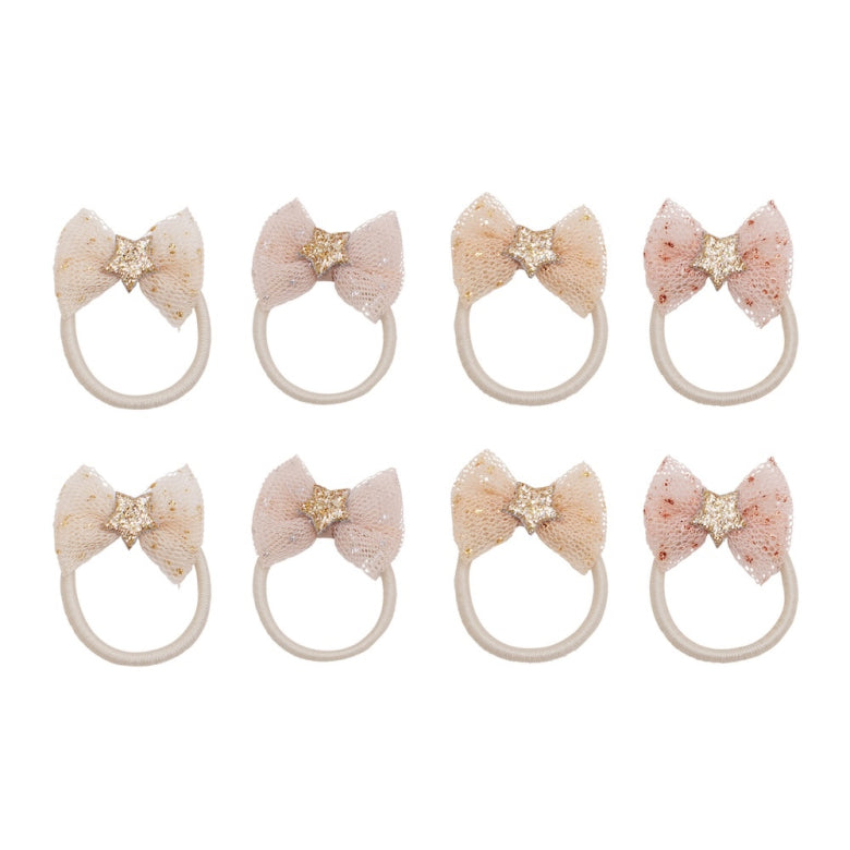 Tutu Bow Mini Hair Ties – Mimi & Lula