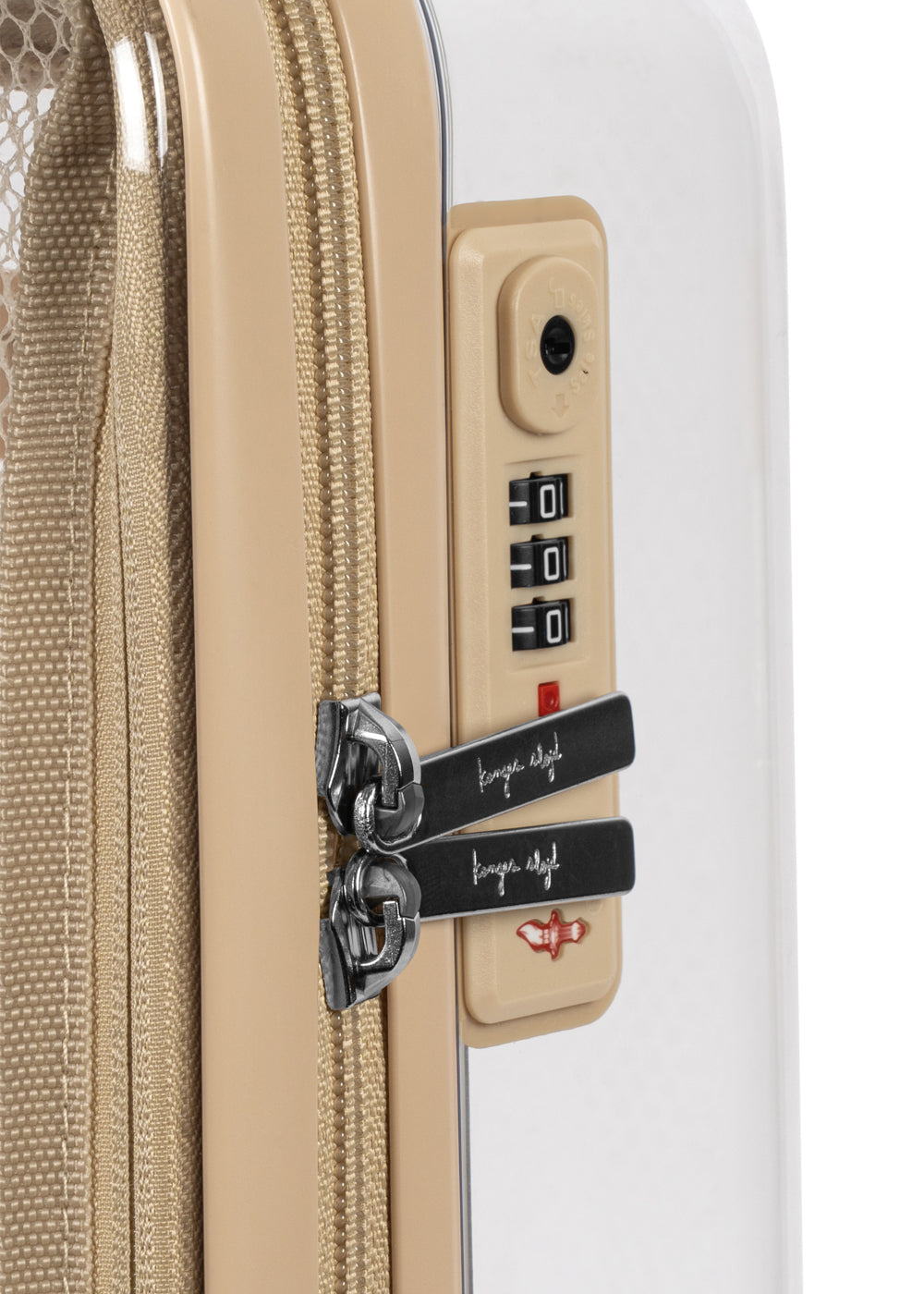 Transparent Travel Suitcase - Cherry – Konges Sløjd