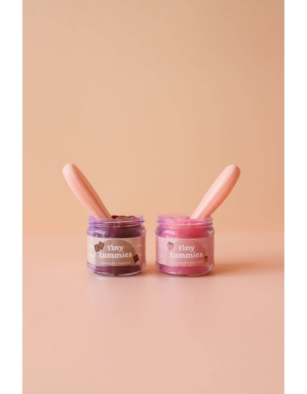 Tiny Tummies Chocolate Pudding – Jar and Spoon – Tiny Harlow