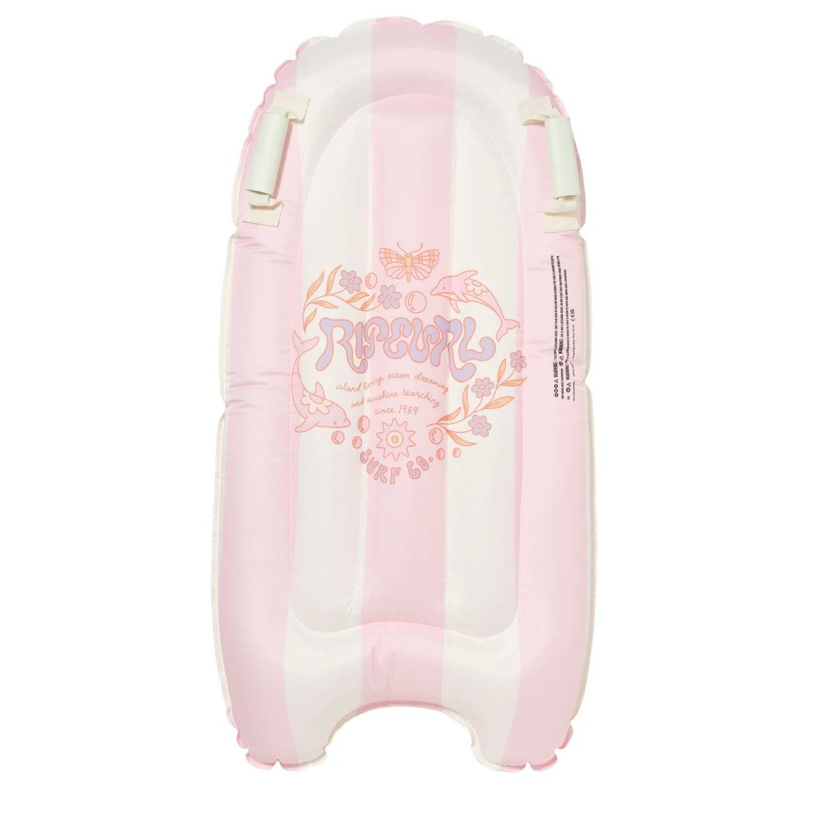 Kids Surf Mat – Dolphin Surf Co Pink Stripe – Sunny Life
