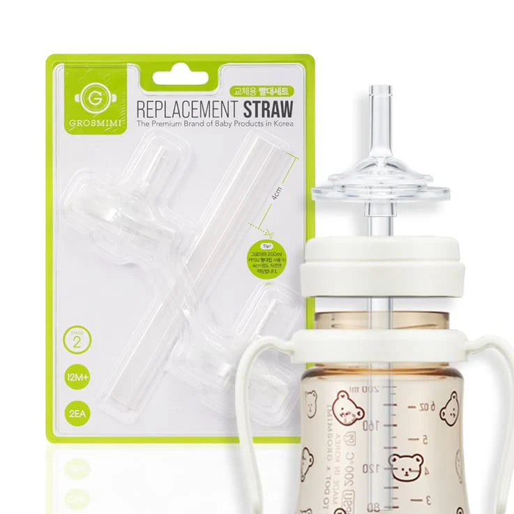 Grosmimi Replacement Straw Kit Stage 2 12 Months+