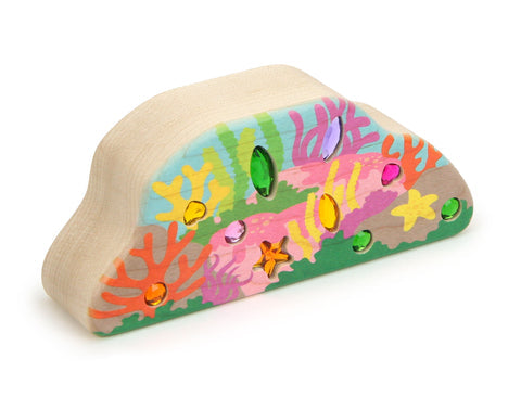 Sparkling Coral Mound Gem Block – Everwood Friends