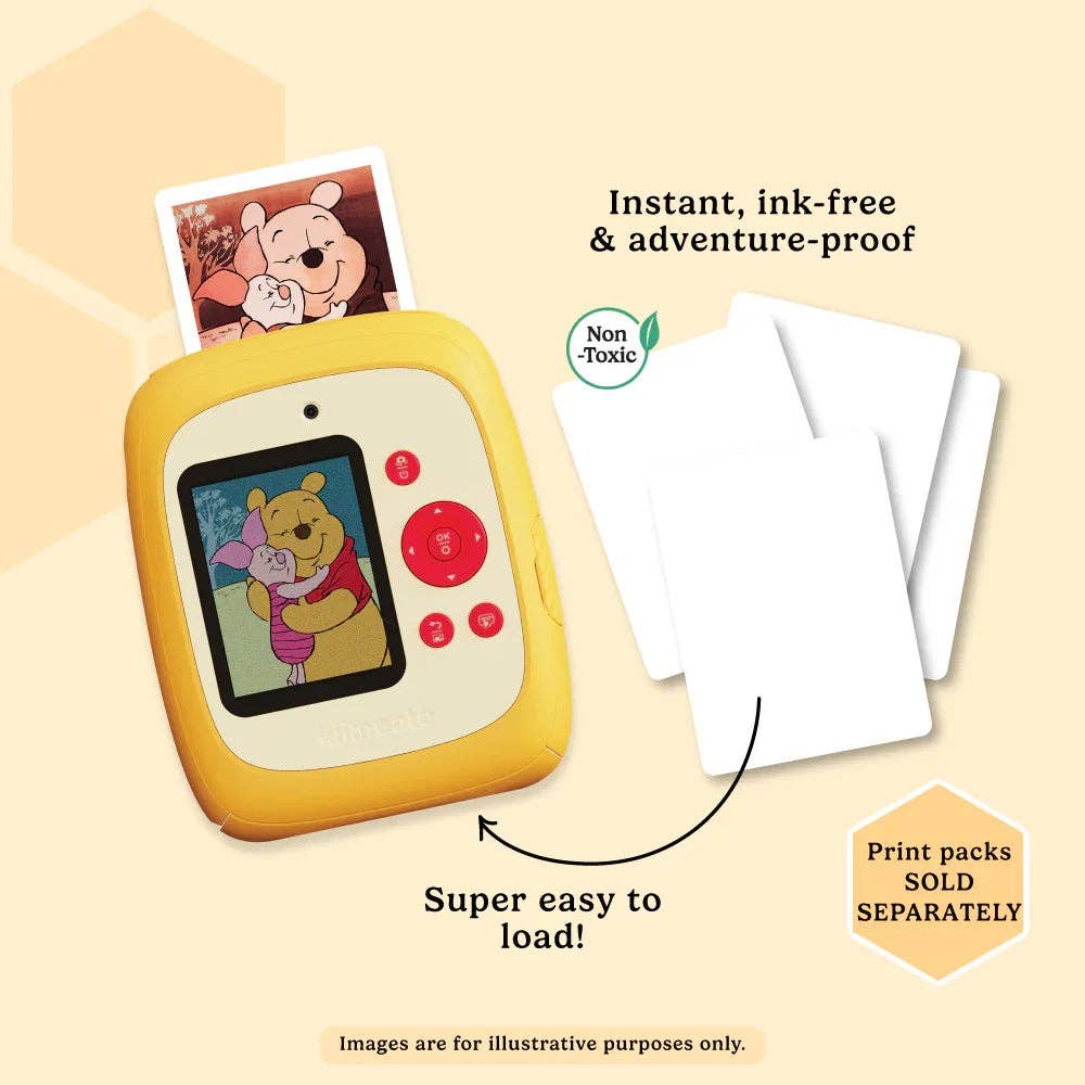 Kidamento Disney Winnie the Pooh Print Pro Camera
