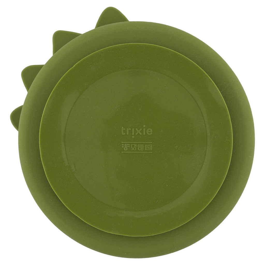 Silicone Divided Suction Plate – Mr. Dino – Trixie