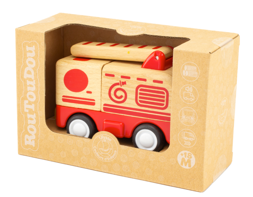 Mini Camion pompier Rontoudou ULYSSE