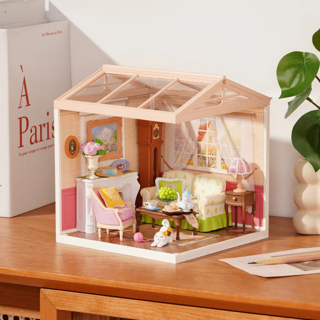 Rolife Holiday Tea Time DIY Miniature House DW023 – Robotime