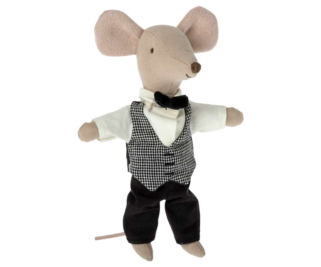 Waiter Mouse, Big Sister/Brother – Maileg