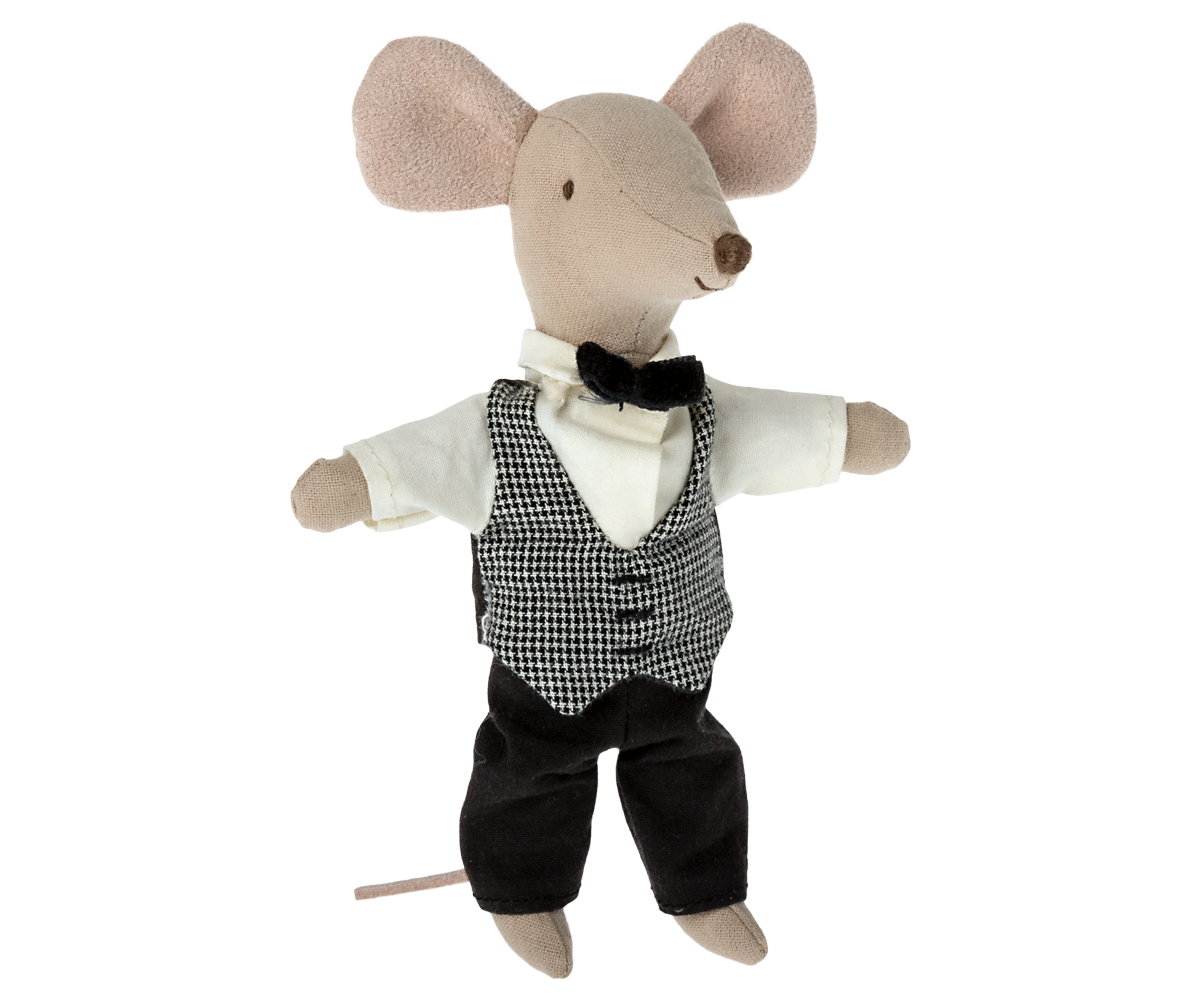 Waiter Mouse, Big Sister/Brother – Maileg