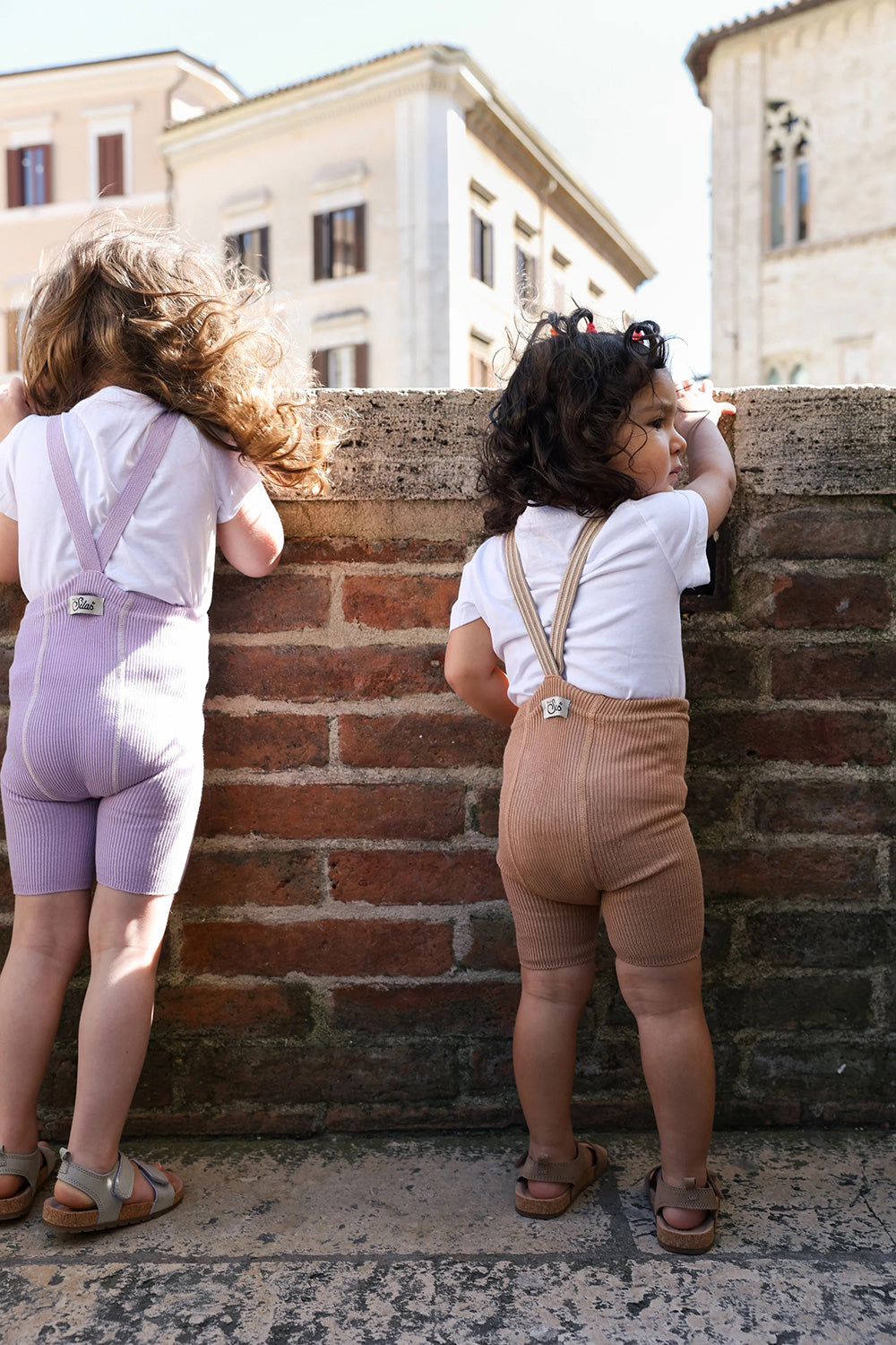 Shorty Light Brown Striped – Silly Silas