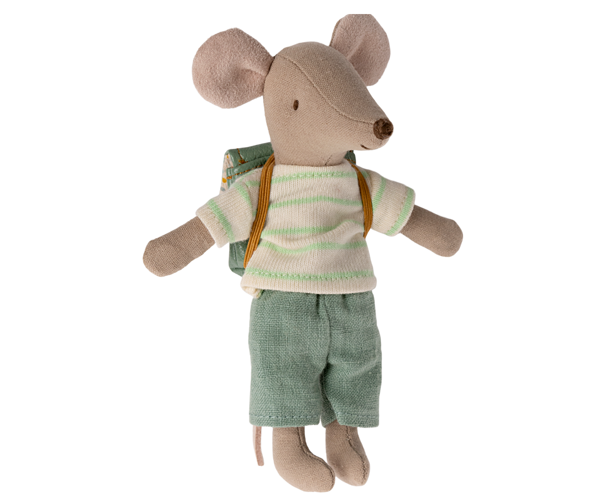 Tricycle Mouse, Big Brother – Mint – Maileg