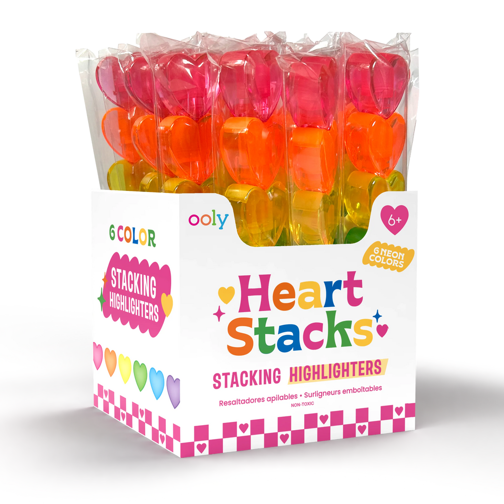 Heart Stacks: Stacking Highlighters – OOLY