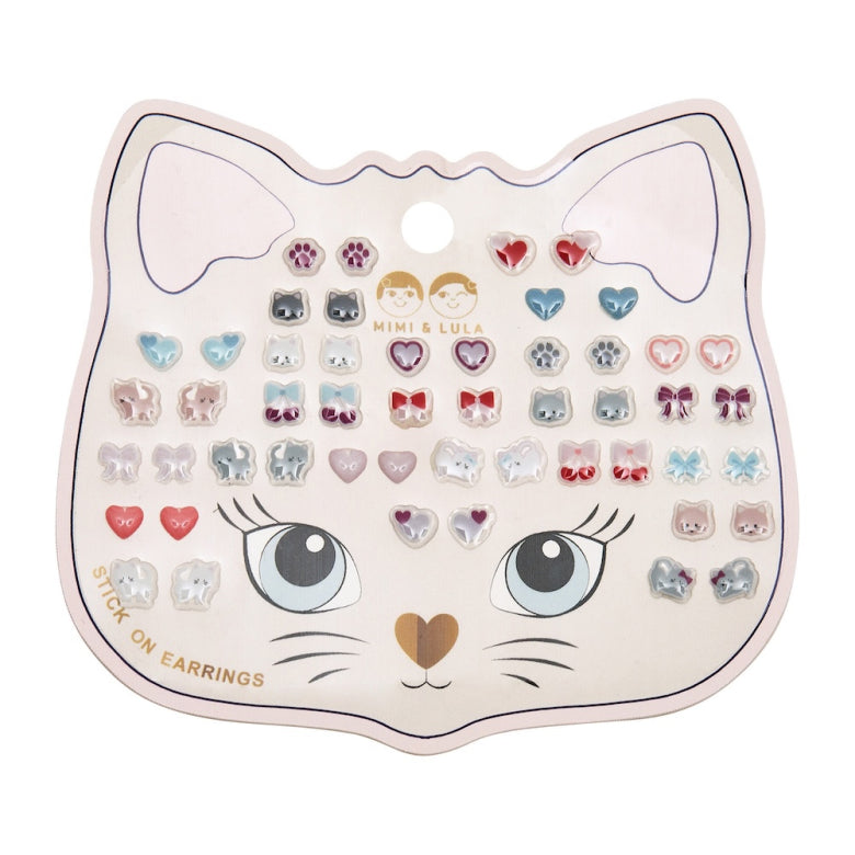 Kittybow Stick On Earrings – Mimi & Lula