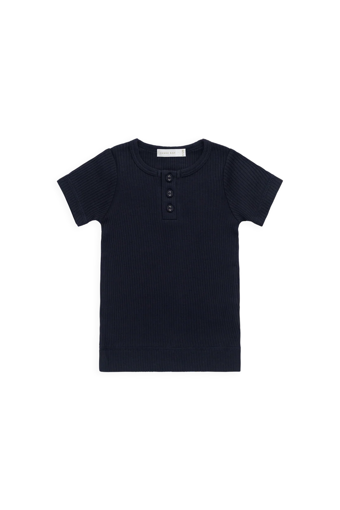 Modal Henley Tee – Eclipse – Jamie Kay
