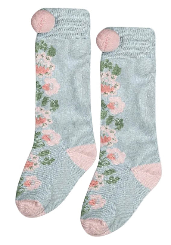 Chaussettes bleu CHELIE LOUISE MISHA