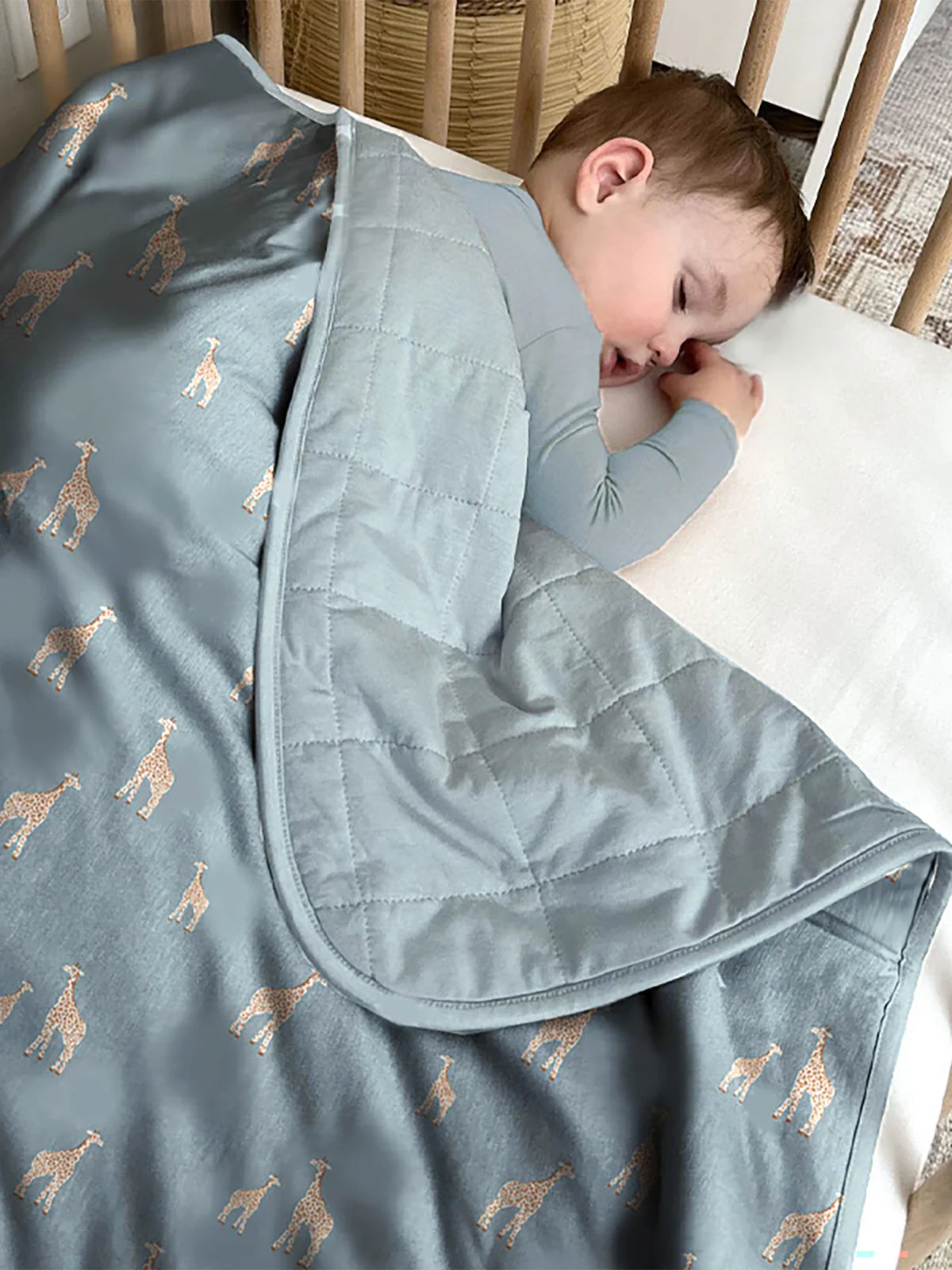 Cloud Blanket Giraffe Moss 2.5 TOG – günamüna
