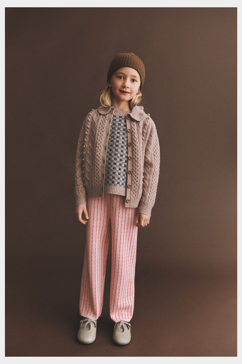 Lambswool Vest - Hazel Melange – FUB