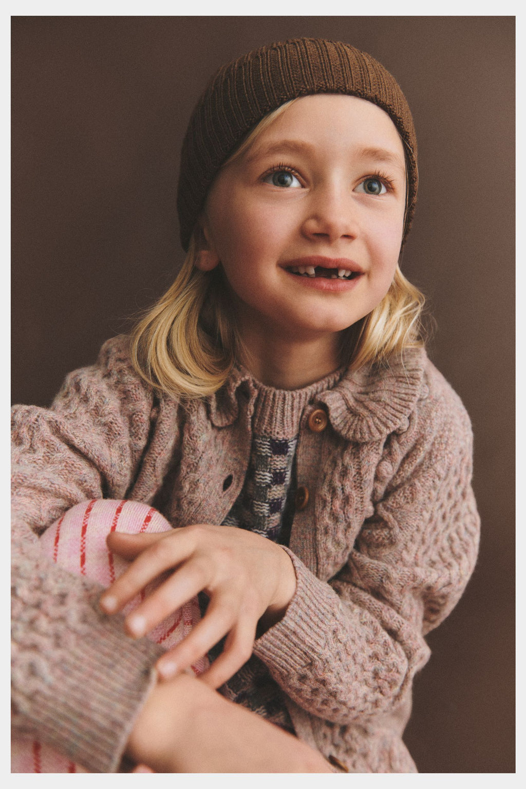 Lambswool Vest - Hazel Melange – FUB