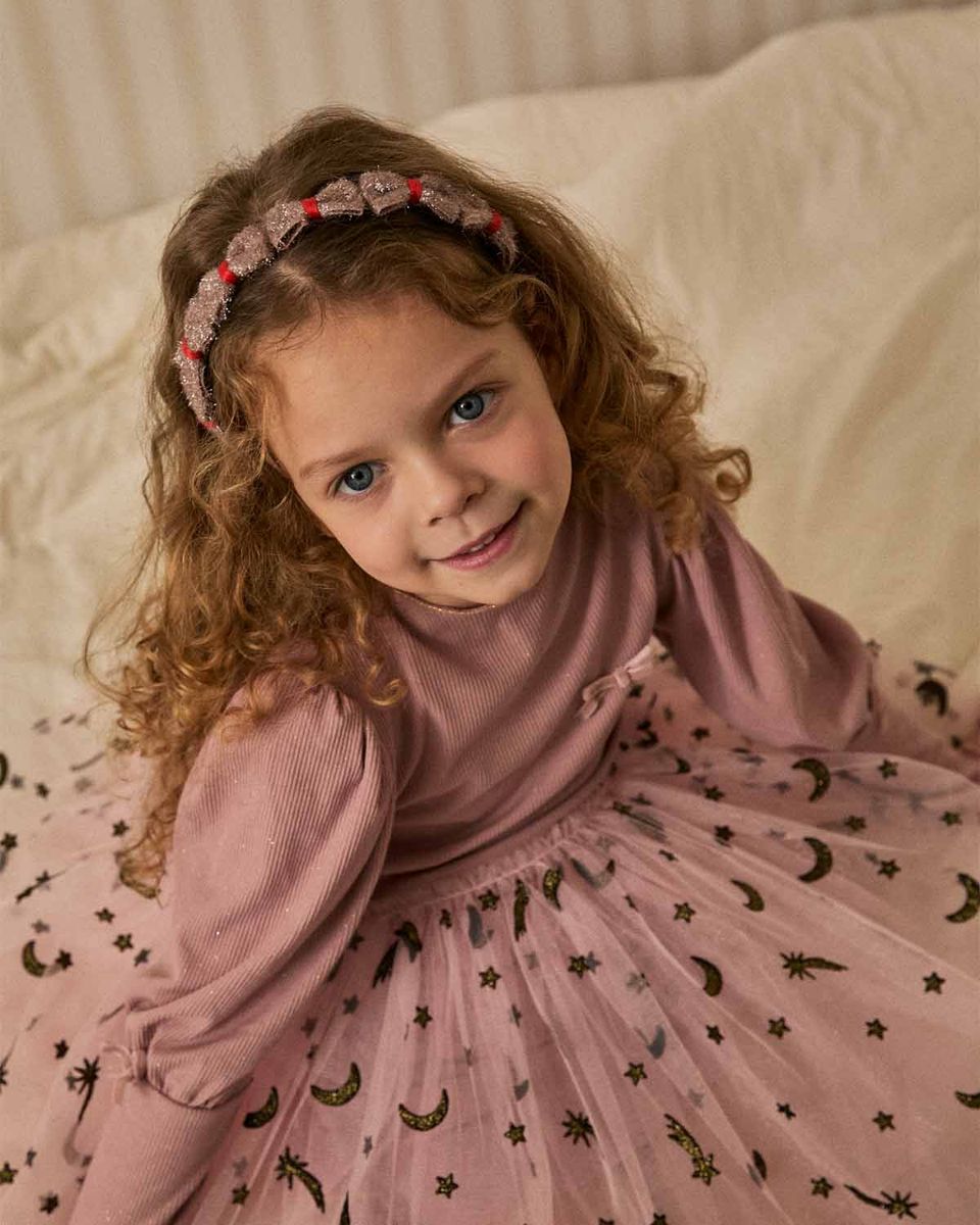 Lisa Balloon Sleeve Tutu – Blush Pink – Petite Hailey