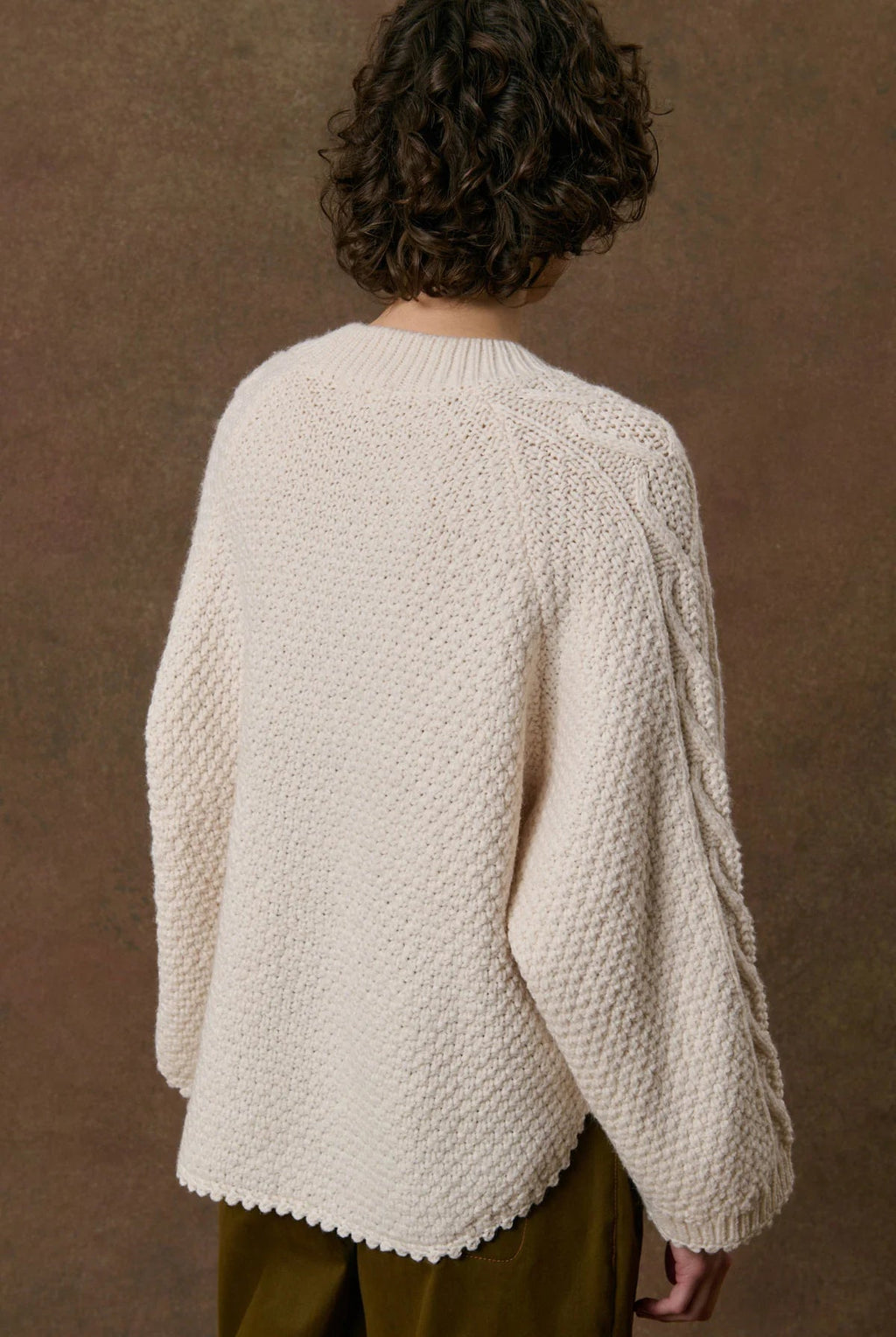 Gilet  ADULTE KHALLANE Beige LOUISE MISHA
