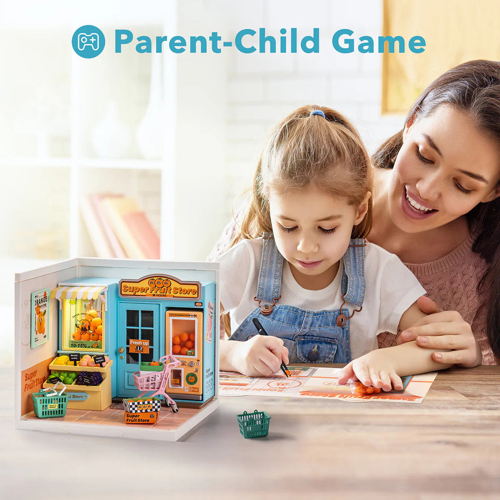 Rolife Super Fruit Store DIY Miniature House DW003 – Robotime
