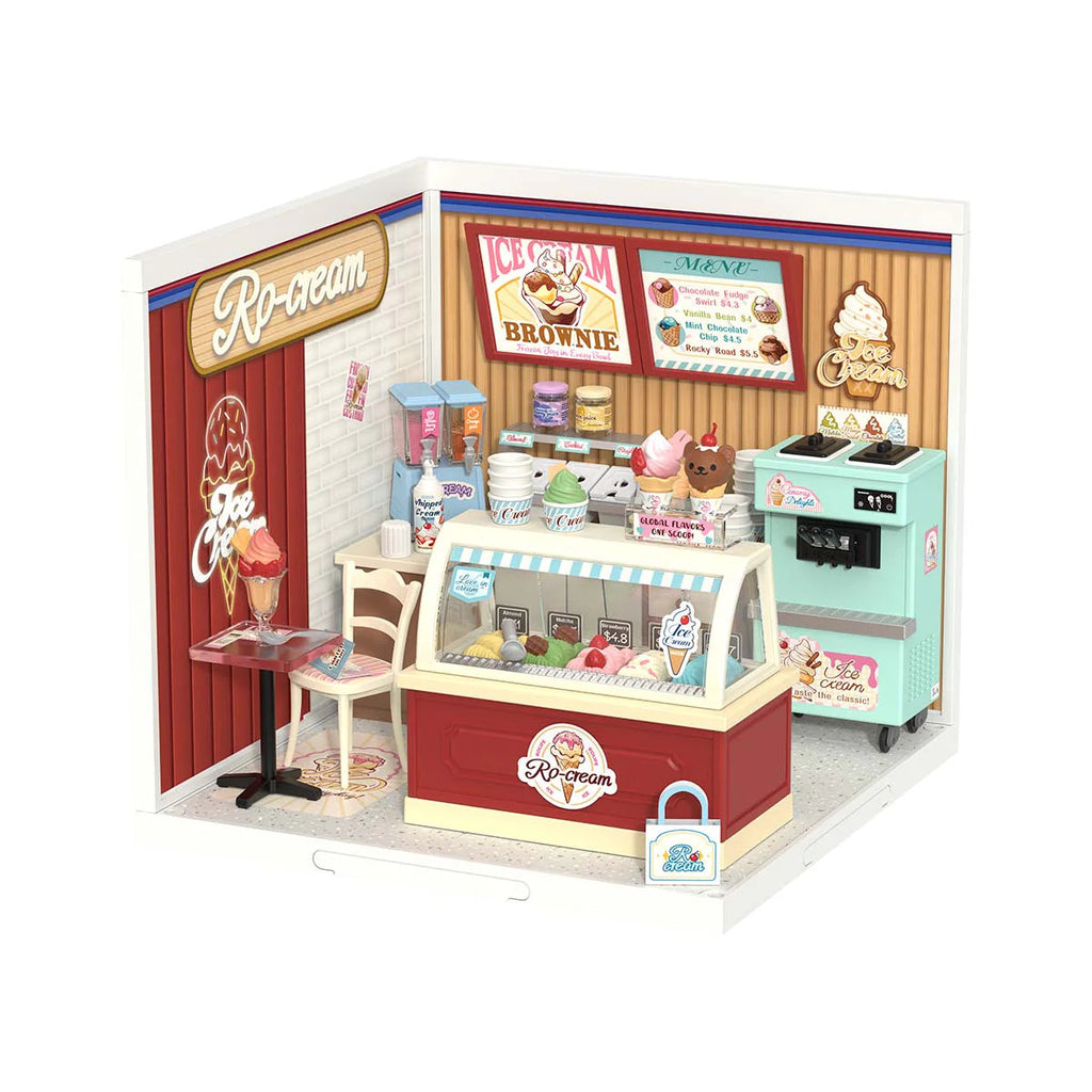 Rolife Flavorful Ice Cream DIY Miniature House DW018B – Robotime