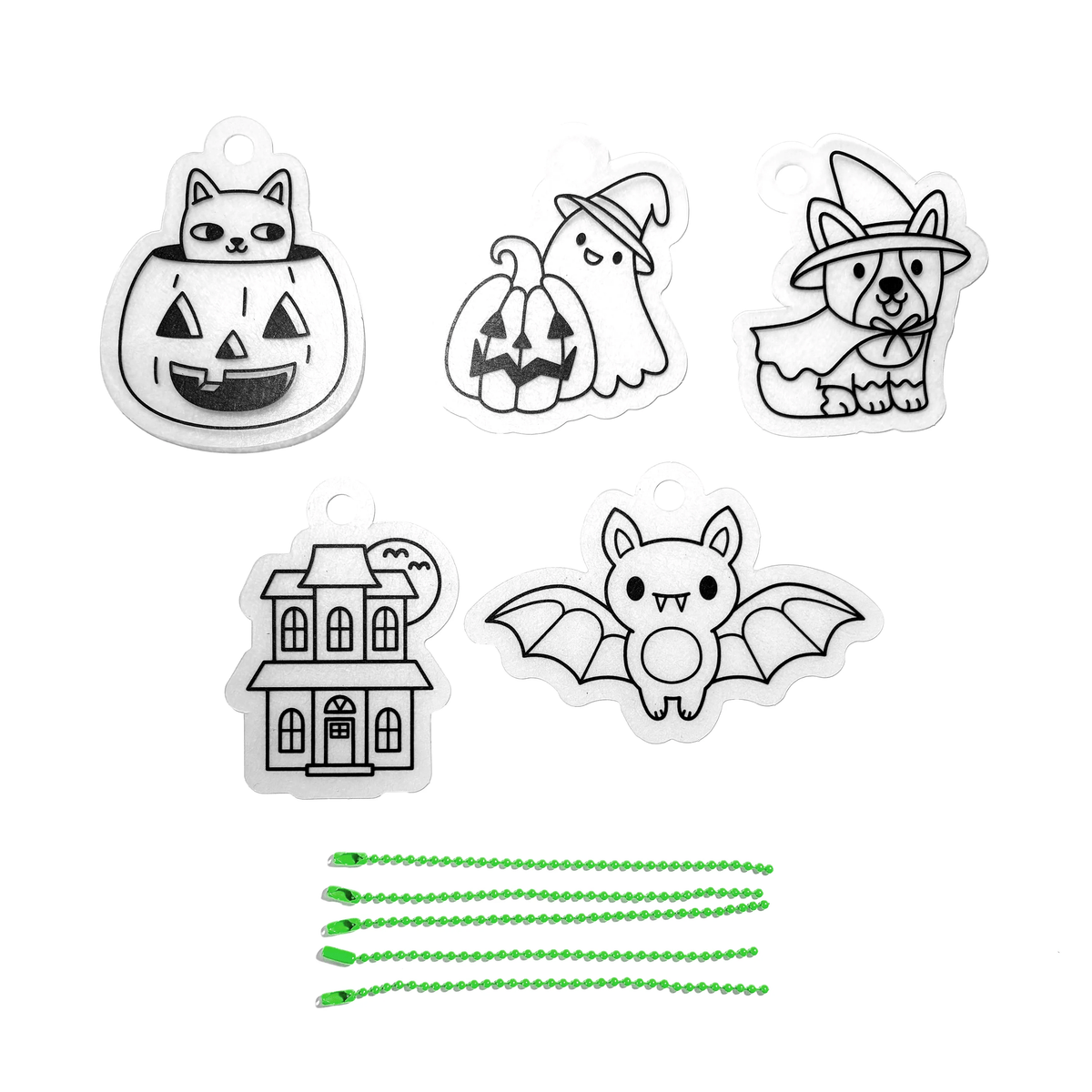 Mini Shrink-Its Shrink Art Kit – Boo Crew – Ooly