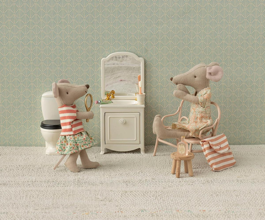Sink Dresser, Mouse – Off White – Maileg