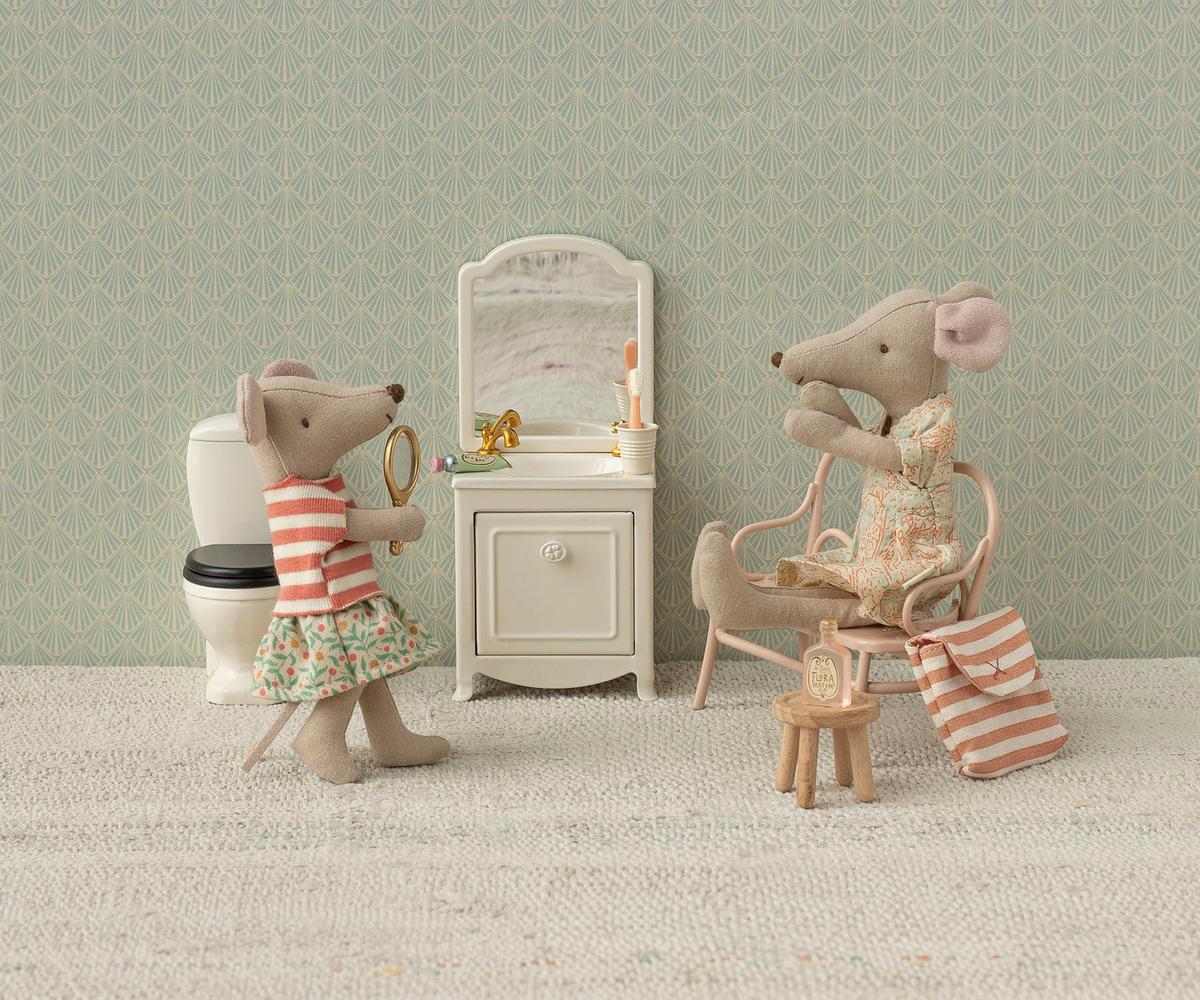 Sink Dresser, Mouse – Off White – Maileg