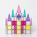 Glitter Unicorn Pack 56 Piece Magnetic Tiles – CONNETIX