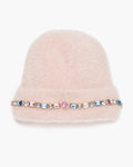 Cotton Candy Jeweled Beanie – Pink – Super Smalls
