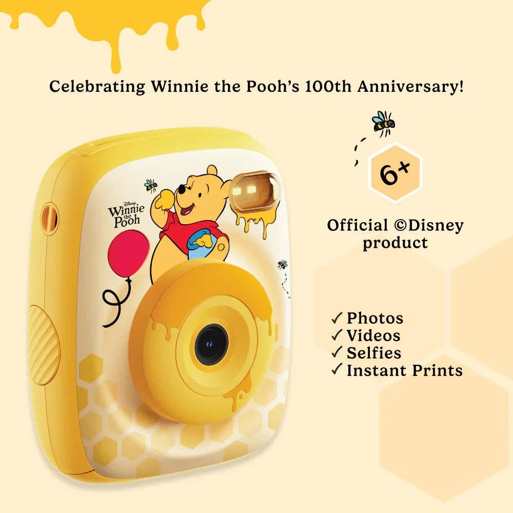 Kidamento Disney Winnie the Pooh Print Pro Camera