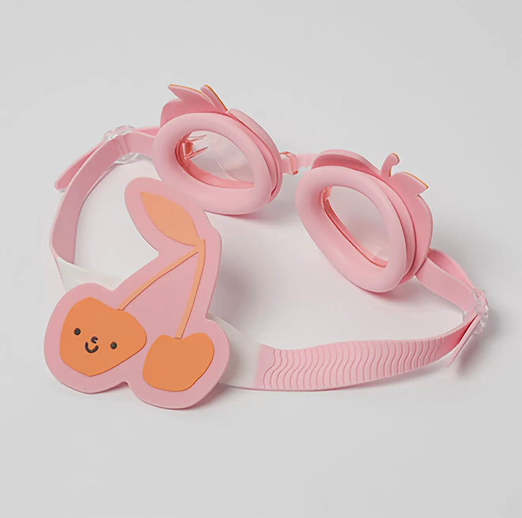 Kids Swim Goggles – Cotton Candy Cherry