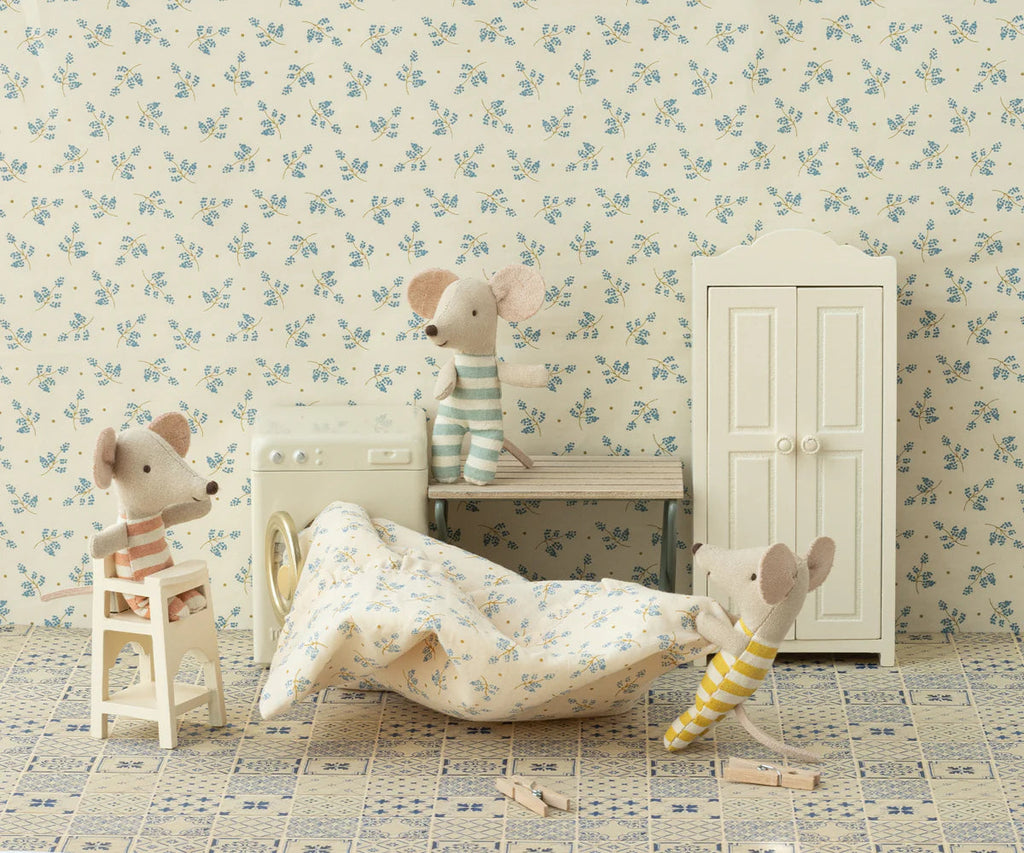 Mouse High Chair Off White – Maileg