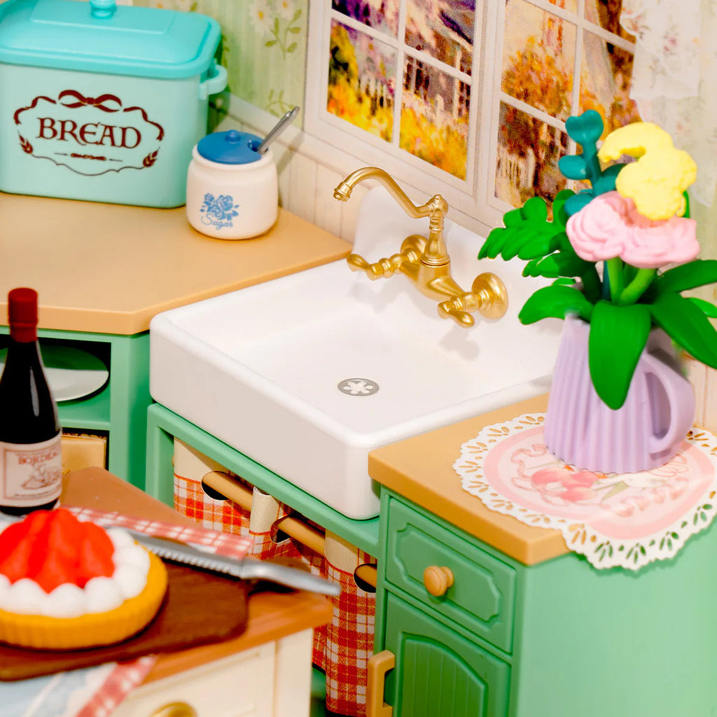 Rolife Farmhouse Kitchen DIY Miniature House DW024 – Robotime