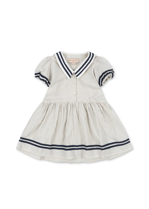 Allie Sailor Dress – Bleu Stripe – Konges Sløjd