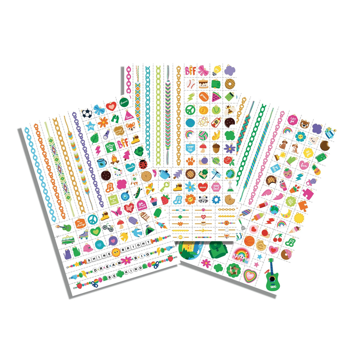 OOLY x Girl Scouts: Do-It-Yourself Tattoo Jewelry (3 Sheet Set) – OOLY
