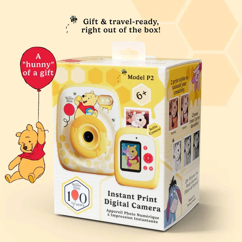 Kidamento Disney Winnie the Pooh Print Pro Camera